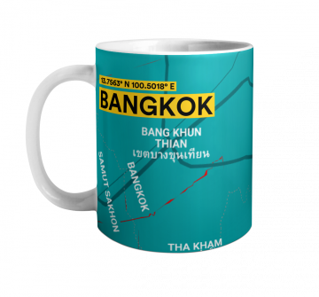 BANGKOK-MAP MUG