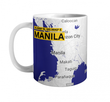 MANILA-MAP MUG