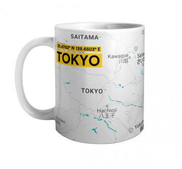 TOKYO-MAP MUG