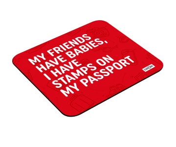 I HAVE STAMPS MOUSE PAD