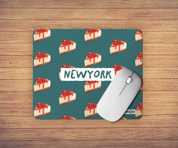 LOVE OF FOOD-NEW YORK MOUSE PAD