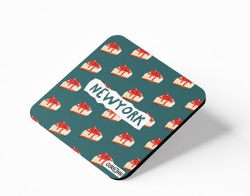 LOVE OF FOOD-NEW YORK COASTERS - PACK OF 4