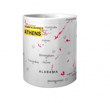 ATHENS-MAP PEN HOLDER