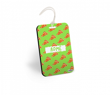 LOVE OF FOOD-ROME BAGGAGE TAGS - PACK OF 2