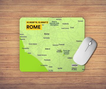 ROME-MAP MOUSE PAD