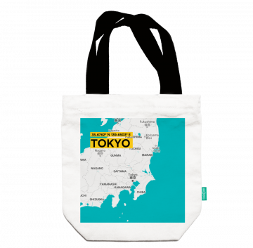 TOKYO-MAP TOTE BAG