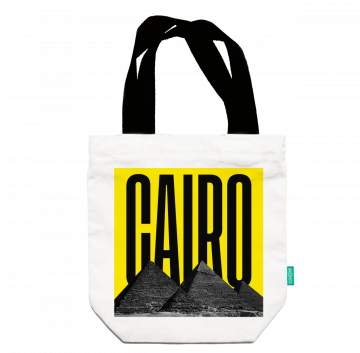 CAIRO-PYRAMIDS OF GIZA TOTE BAG