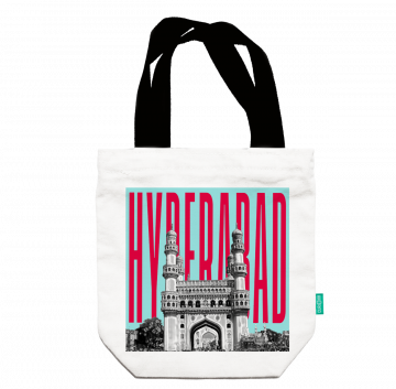 HYDERABAD-CHARMINAR TOTE BAG