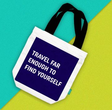FIND YOURSELF TOTE BAG