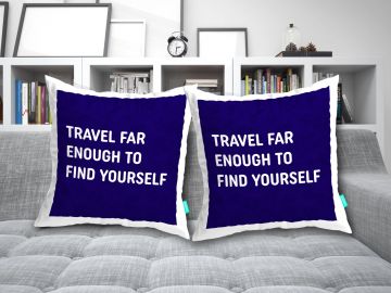 FIND YOURSELF CUSHION COVERS - PACK OF 2