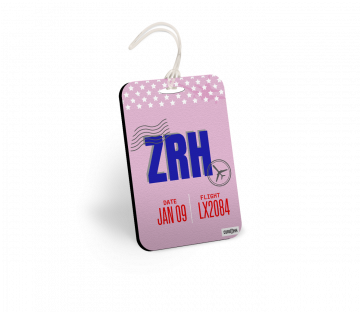 ZURICH BAGGAGE TAGS - PACK OF 2